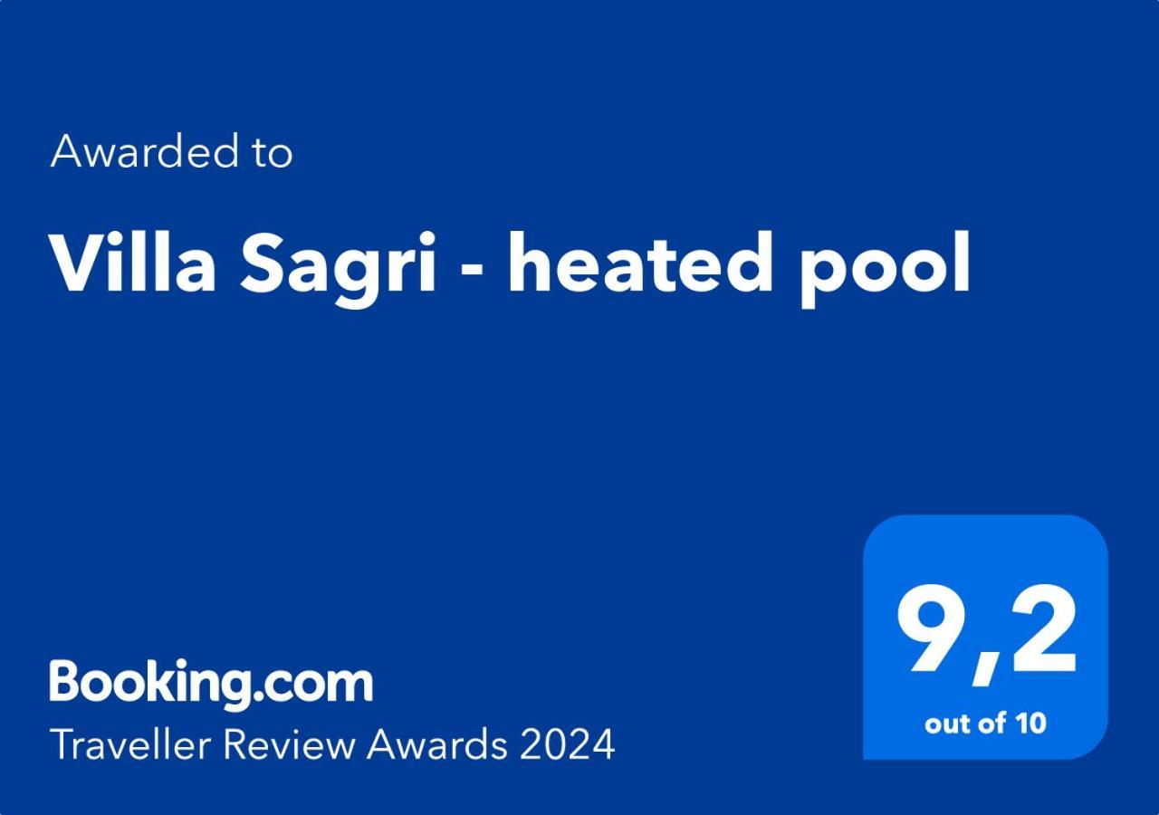 Villa Sagri - Heated Pool Zagrici Buitenkant foto